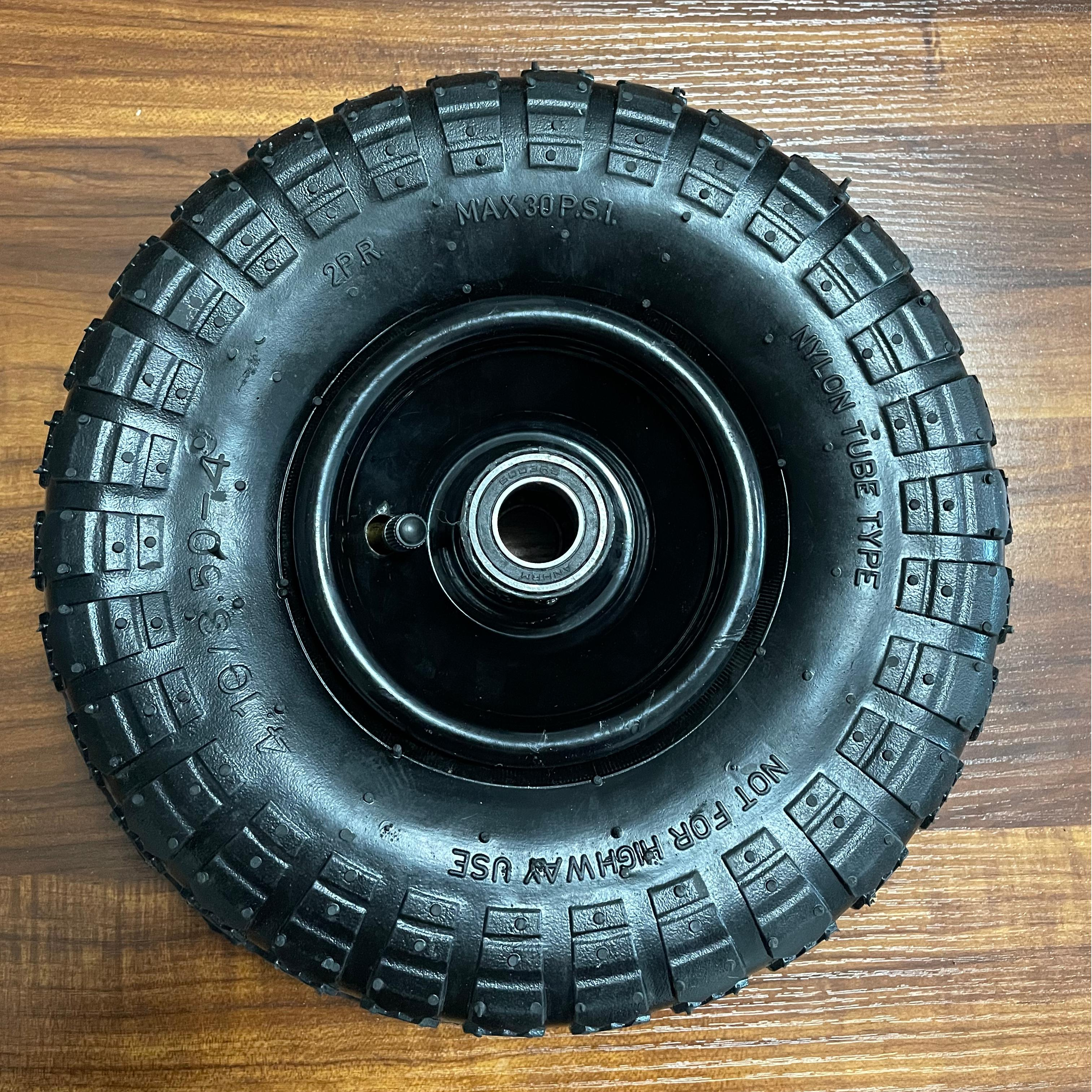 공장 직접 도매 헤비 듀티 10x4.10/3.50-4 용접 강철 림 산업용 핸드 트럭 자재 취급 장비 부품