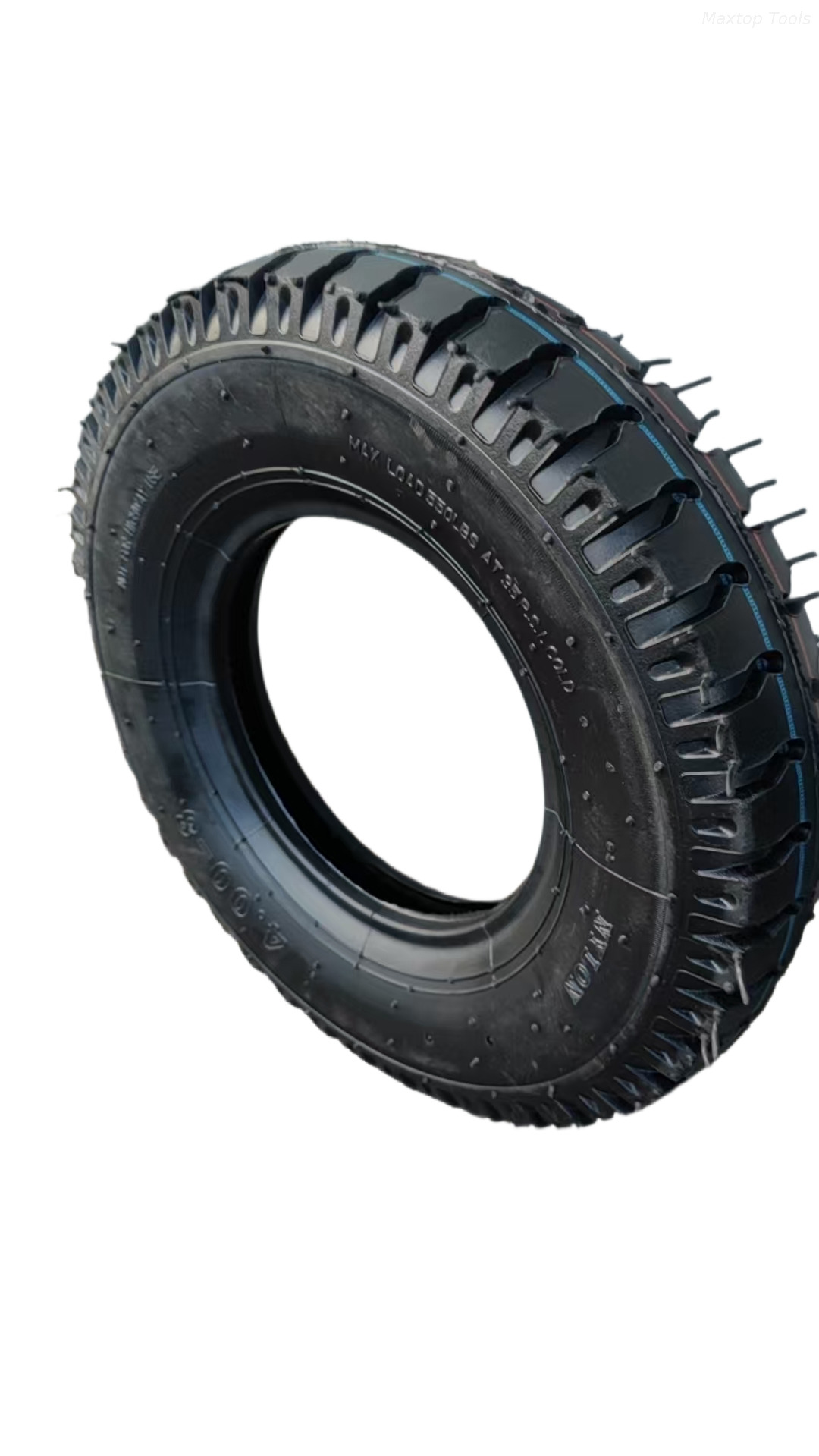4.80/4.00-8 लग पैटर्न वायवीय रबर टायर व्हीलब्रो टायर