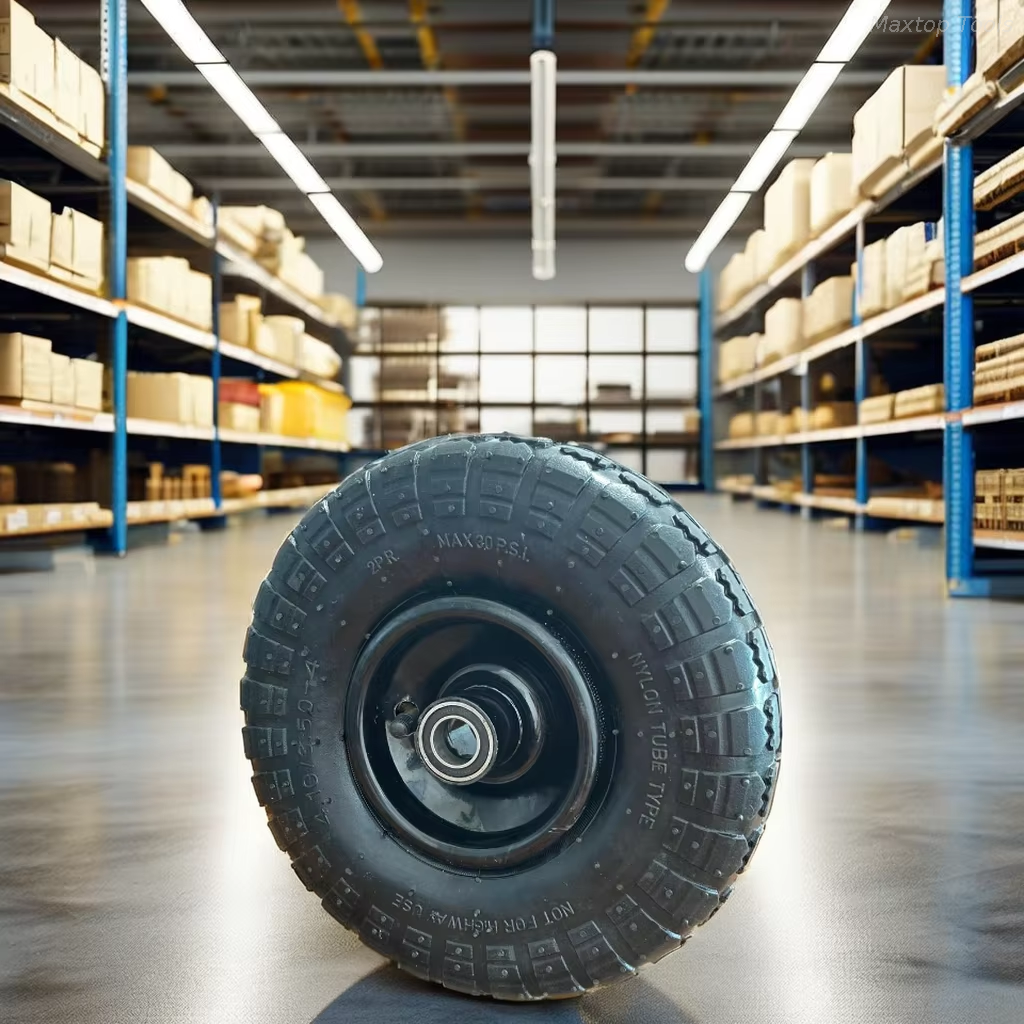 공장 직접 도매 헤비 듀티 10x4.10/3.50-4 용접 강철 림 산업용 핸드 트럭 자재 취급 장비 부품